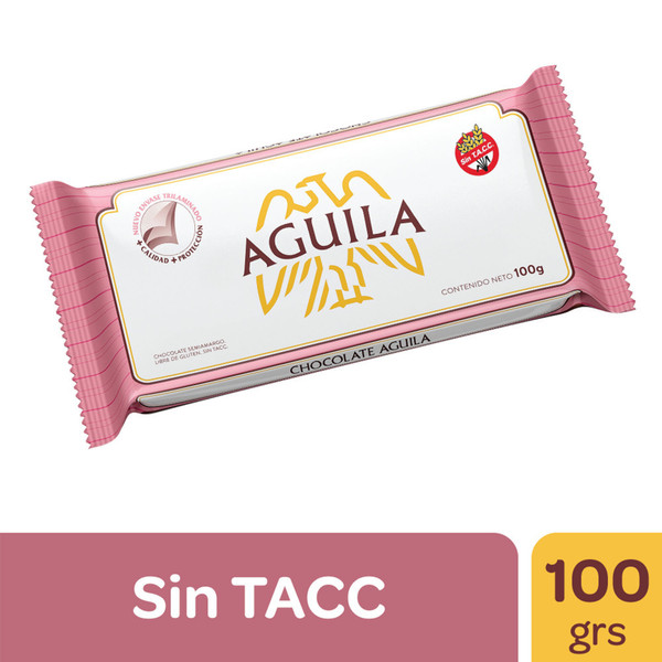 REPOSTERIA Aguila Chocolate semiamargo Cobertura 100g